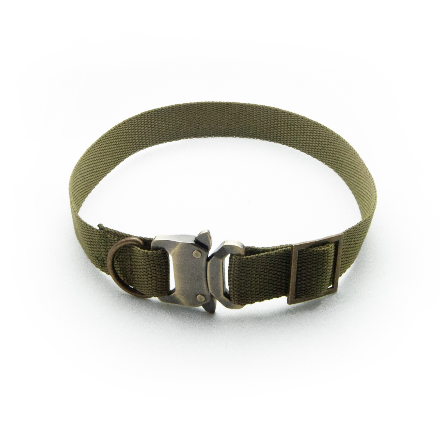 Premium Adjustable Collar - Olive - Image 2