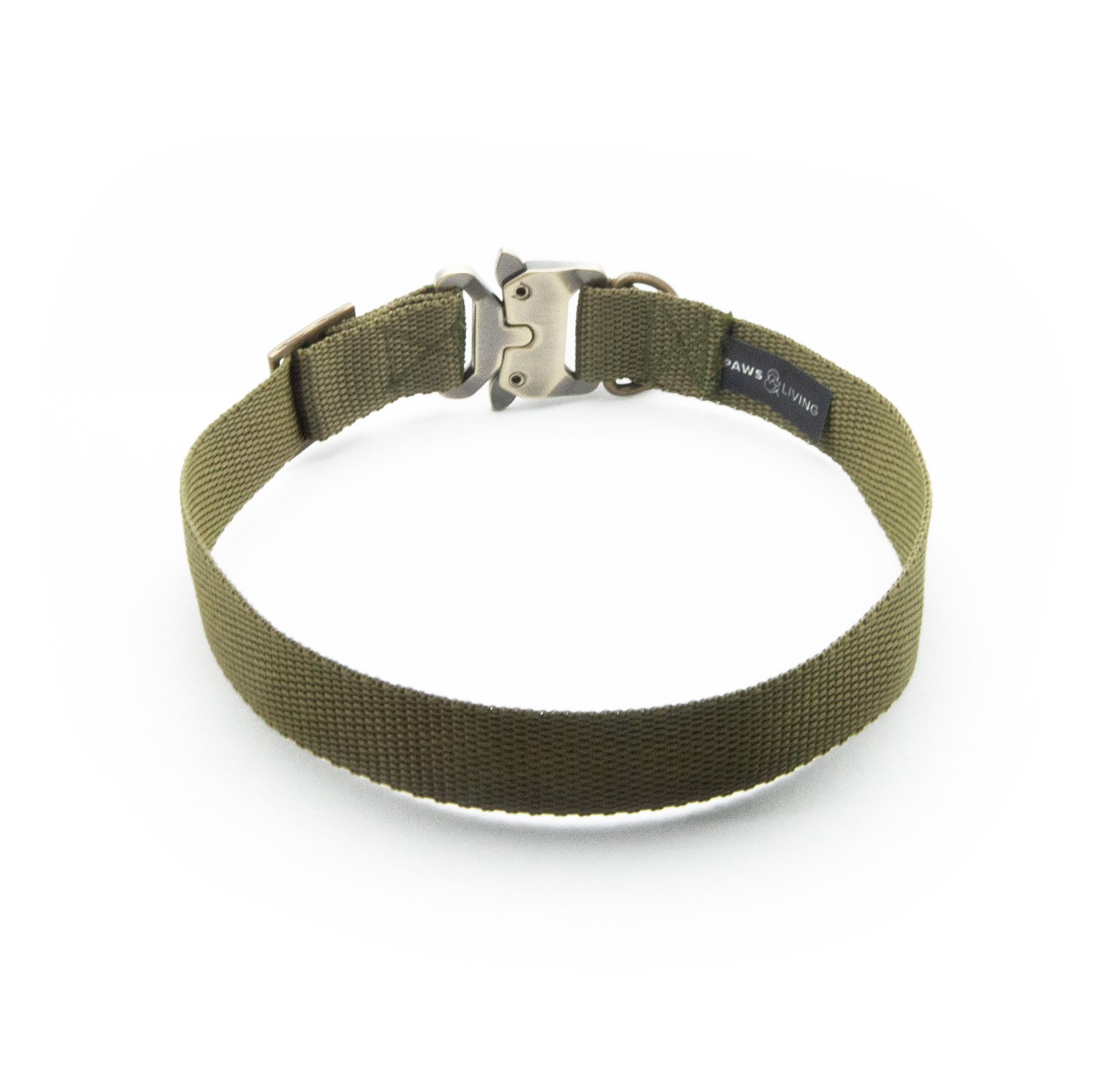 Premium Adjustable Collar - Olive - Image 3